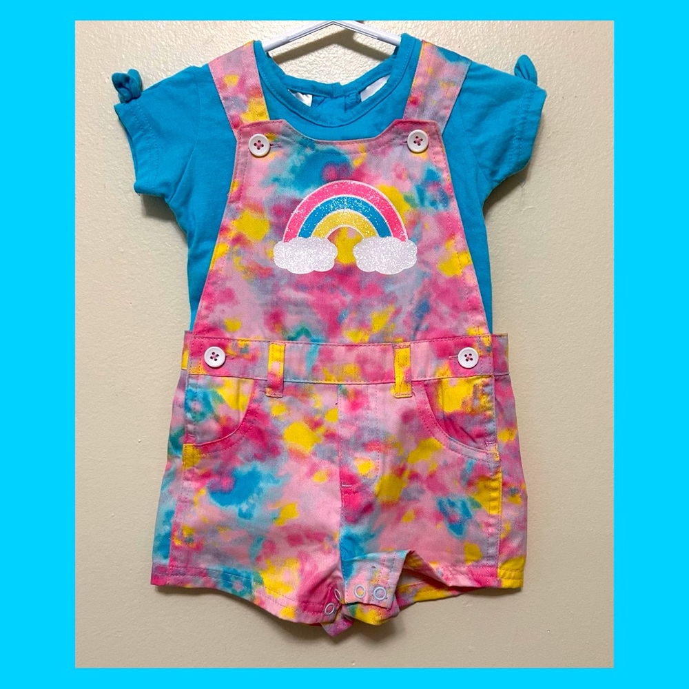 NWOT Kidgets Colorful Kids Rainbow Matching Set